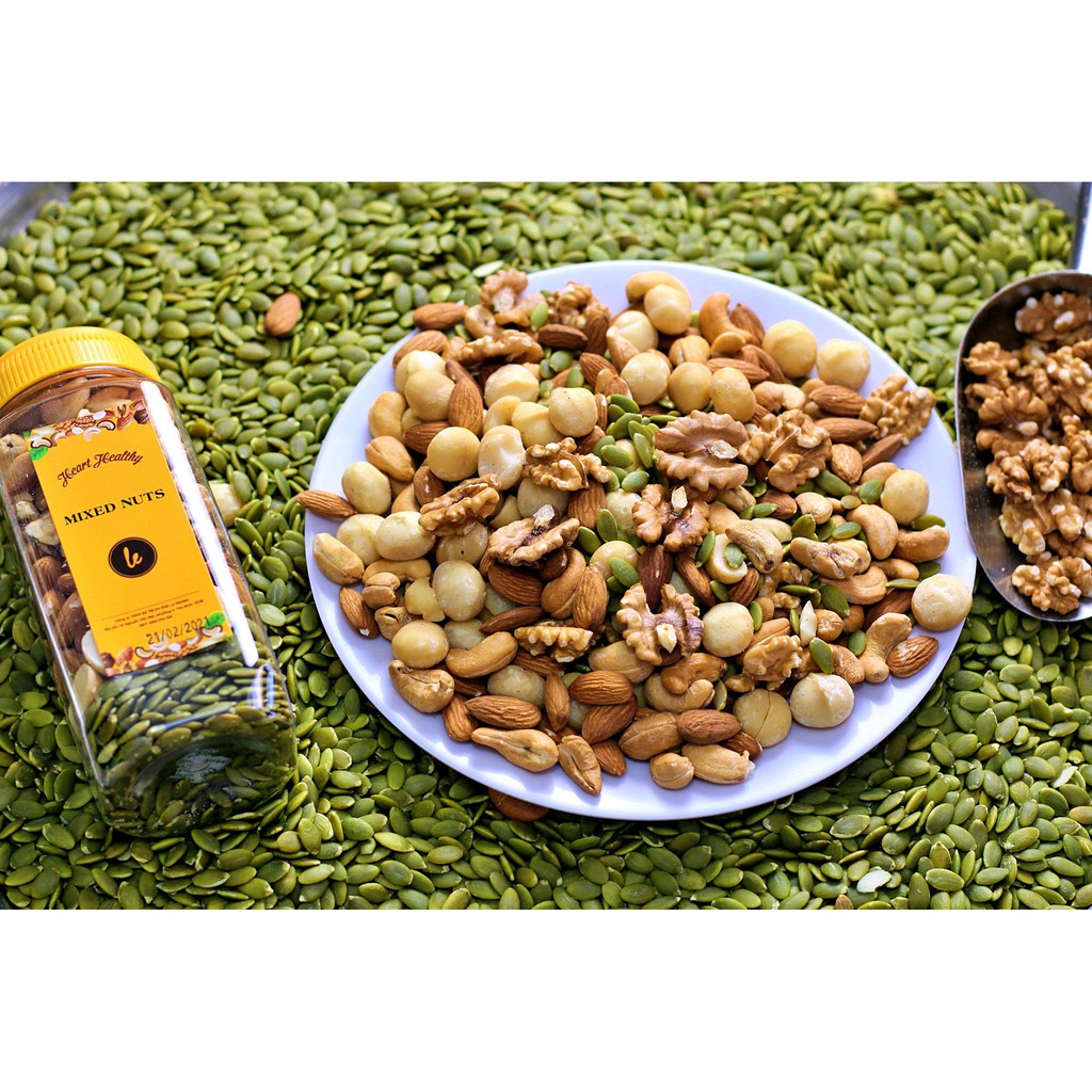 Mixed nuts 5 loại hạt dinh dưỡng 500g