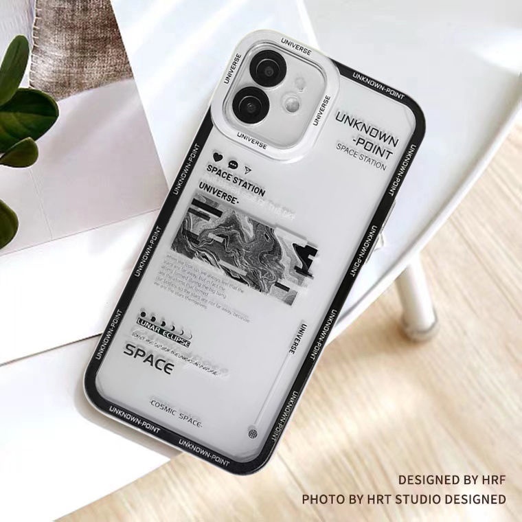 Ốp Điện Thoại Mềm Màu Đen Thời Trang Cho IPhone 14 13 12 Pro max11 Pro MAX / 6S / 7 / 8 Plus / XR