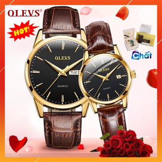 Đồng hồ nam🎁đồng hồ nữ🎁đồng hồ cặp đôi nam nữ đẹp, Fullbox chính hãng OLEVS,quà tặng ý nghĩa, sang trọng cho các cặp đôi