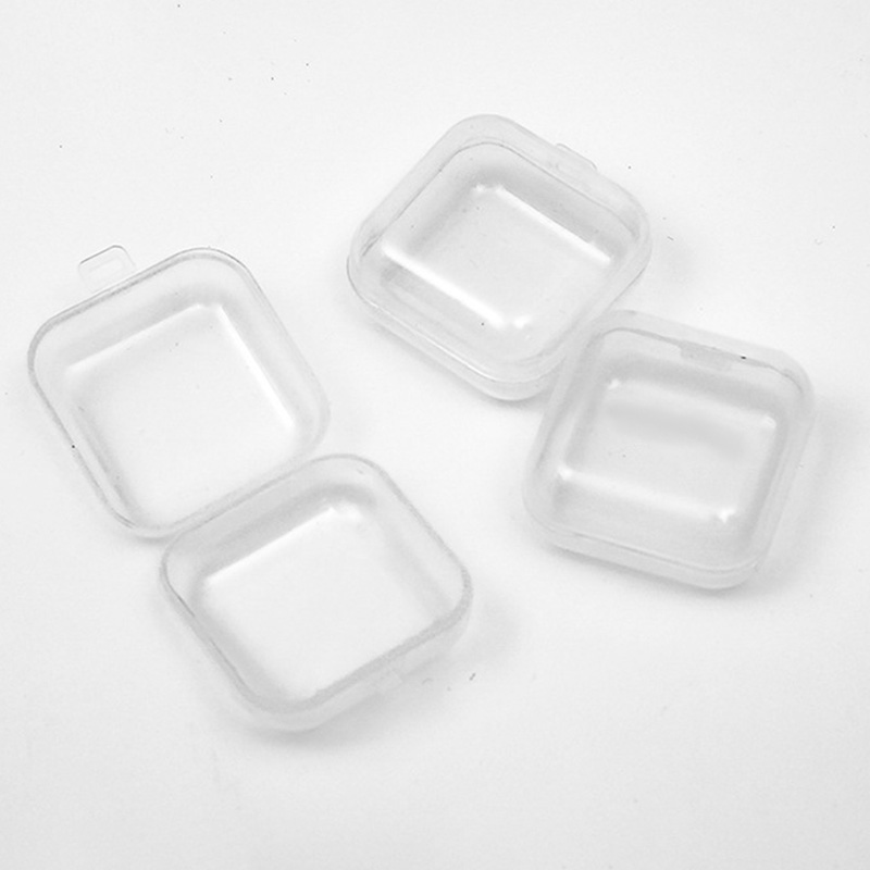 Hộp Nhựa Pp Trong Suốt Mini Có Nắp Đậy Để Lưu Trữ