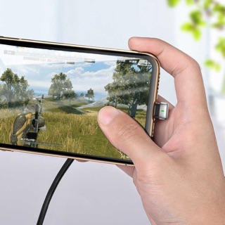 Cáp Lightning chuyên game Baseus U-Shaped cho IP, Ipad