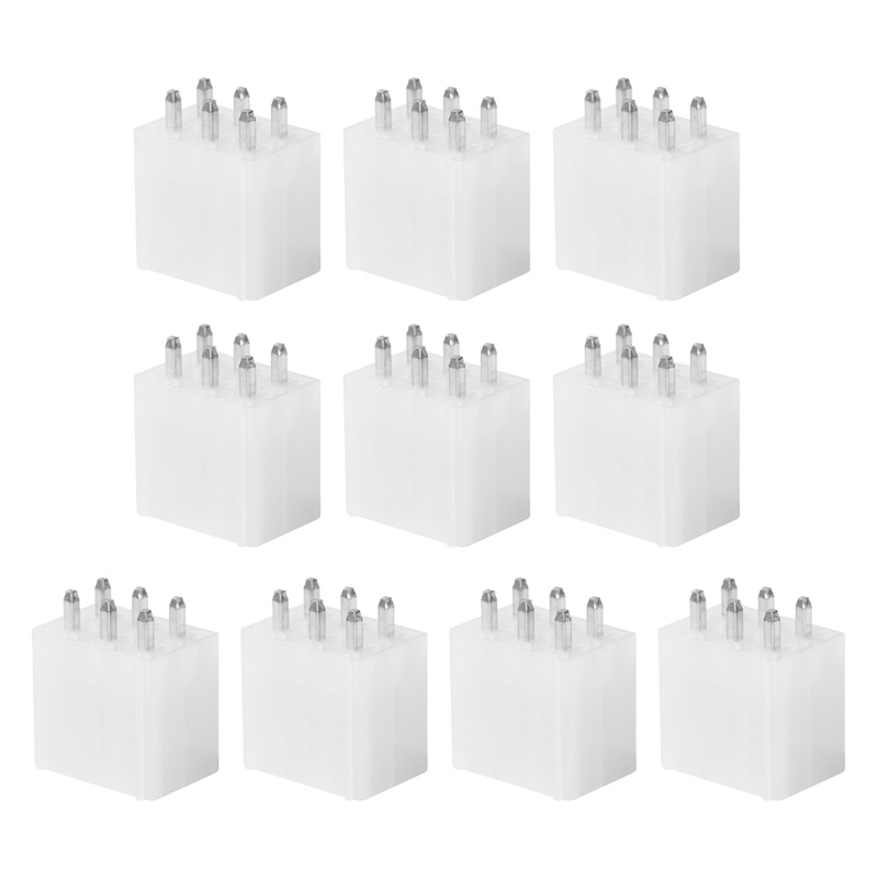 Set 10 Đầu Nối Vòng 6 Chấu Chuyên Dụng Cho Antminer S9 S9k S9j l3 DR3 T9 Z11 Z9 B7 X3 A4 A9 M3 Z1PRO Eibt E10.2