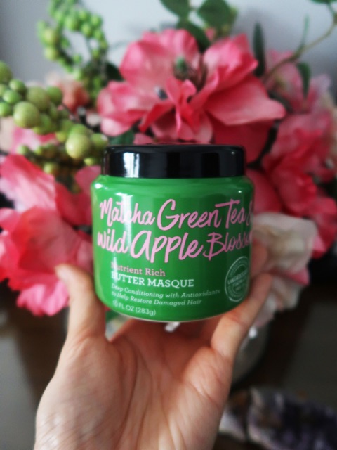 Mặt nạ tóc thải độc dưỡng ẩm sâu NOT  YOUR MOTHER'S Matcha Green Tea &amp; Wild Apple Blossom Nutrient Rich Butter Masque