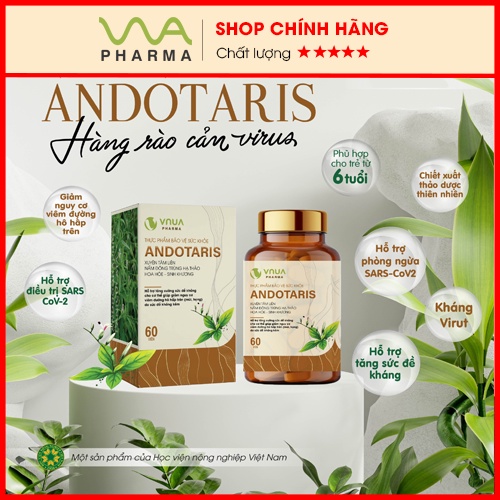 ANDOTARIS Viên Uống Kháng Virut Andotaris của Học Viện Nông Nghiệp Việt Nam