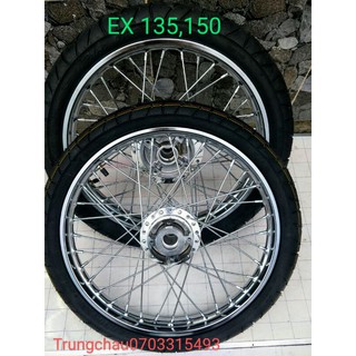 CẶP BÁNH CĂM EX 135,150 MẠ CRÔM NIỀN UNION FULL VỎ KIỂU | Shopee Việt Nam