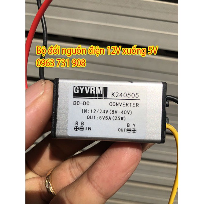 BỘ ĐỔI NGUỒN ĐIỆN 12V XUỐNG 5V