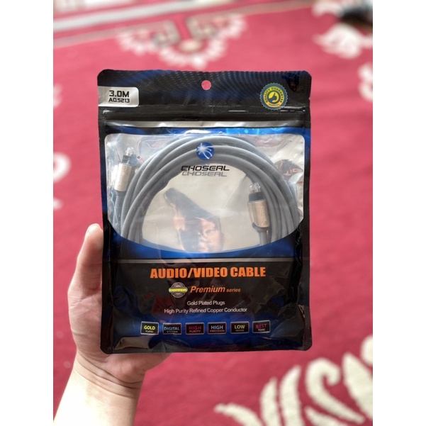 Dây audio quang chosea chính hãng dài 3m