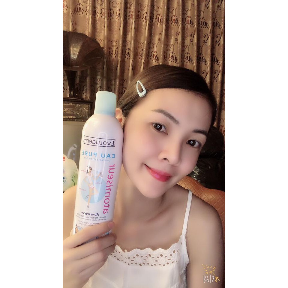 Xịt khoáng Cấp ẩm Evoluderm 150ml &amp; 400ml