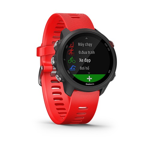 [0% TRẢ GÓP] Đồng Hồ Thông Minh Theo Dõi Vận Động Theo Dõi Sức Khỏe Garmin Forerunner 245 Music - Hàng Chính Hãng