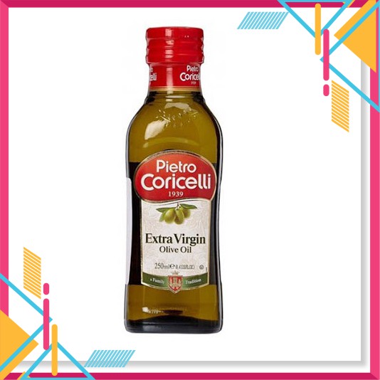 Dầu Ô Liu Extra Virgin 250 - Extra Virgin Olive Oil Peitro Coricelli NK Italy