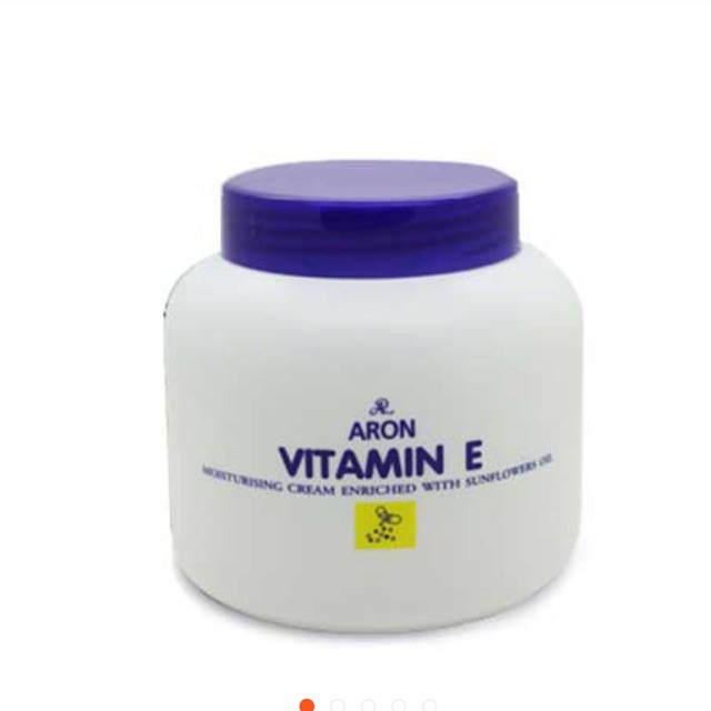 [Chính hãng] Kem dưỡng da Vitamin E Aeron Thái Lan 200ml (Pink)