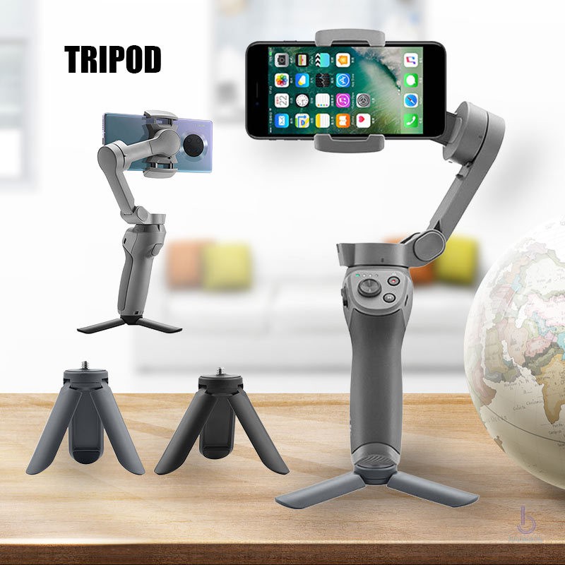 Tripod mini cầm tay có giá đỡ giữ cân bằng điện thoại cho DJI Osmo Gopro