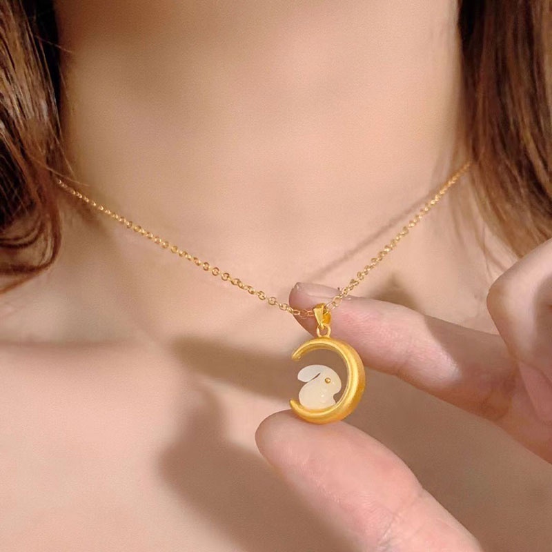 (MớI) Dây ChuyềN HợP Kim HìNh Thỏ Xinh XắN