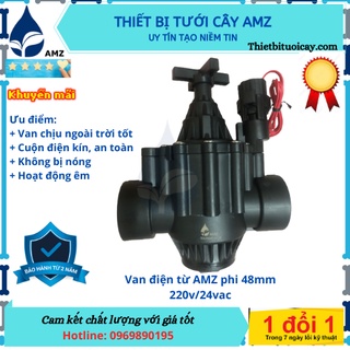 Van điện từ ngoài trời AMZ phi 60mm(2') - 220v/24vac