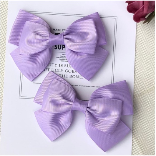 [Mã 151FASHIONSALE1 giảm 10K đơn 50K]Kẹp Tóc Nơ Xinh Xắn Dành Cho Nữ