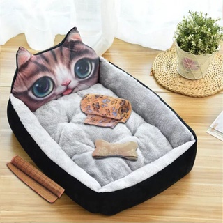 Nệm cho thú cưng size 10kg mèo xám