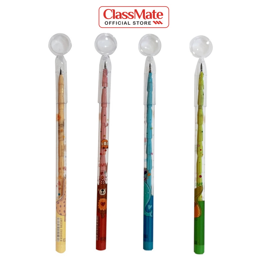 Bút chì khúc Hải Hà 2B CL-NP102 rèn chữ học sinh dễ thương