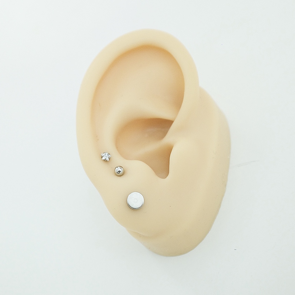 [COMBO] Tiết Kiệm 10-15K Set Khuyên Tai Titan Unisex Không Đen Không Ngứa Không Gỉ Sét Không Dị Ứng julies box 66