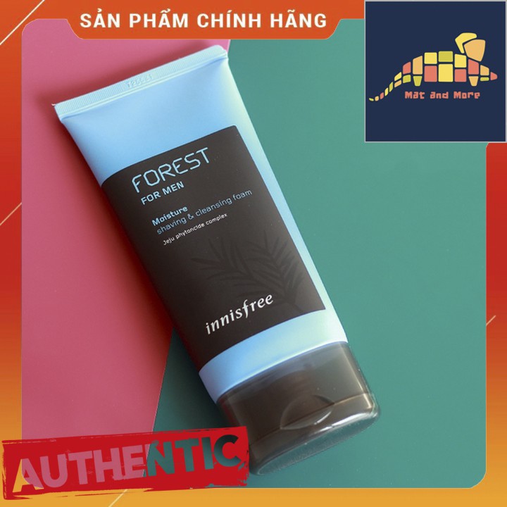 [CHÍNH HÃNG] Sữa rửa mặt cho nam Innisfree Forest For Men Shaving & Cleansing Foam