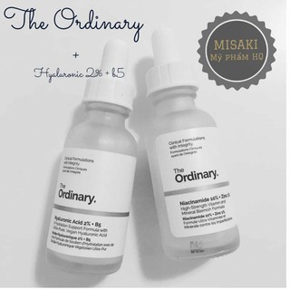 The Ordinary Niacinamide và B5 phục hồi da