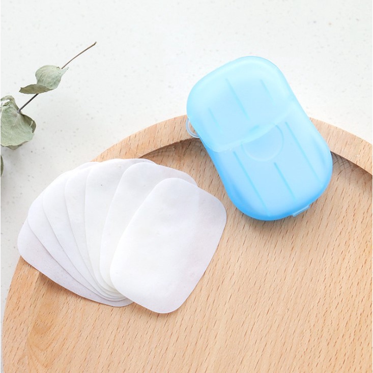 Xà Phòng Giấy Rửa Tay Chống Vi Khuẩn Sử Dụng Một Lần Tiện Lợi