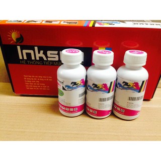 Mực pigment 100ml bán lẻ màu_inksun