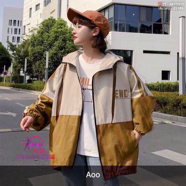 🌵 𝐓𝐡𝐞𝐔𝐥𝐳𝐳𝐚𝐧𝐠 🌵 043 Áo Khoác Kaki 2 Lớp In Chữ Phối Màu (Kèm Video, Hình Chụp Thật) | BigBuy360 - bigbuy360.vn