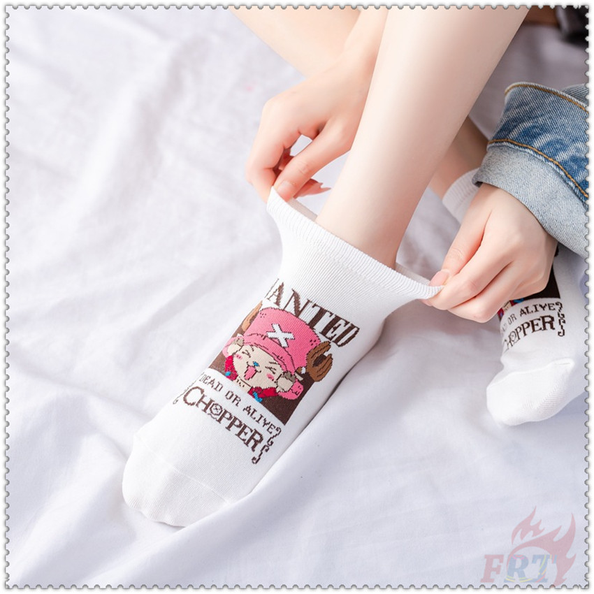 ❀ One Piece Socks ❀ 1Pair Fashion Short Socks Novelty Ankle Socks（10 Styles）