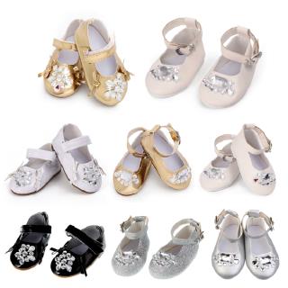 Đôi giày búp bê lấp lánh đính pha lê giả dễ thương cho búp bê đồ chơi 8 Inch