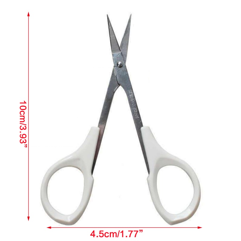 Bộ Kéo Cắt Tỉa Lông Mày / Lông Mi / Râu Bằng Thép Không Gỉ YOUYO