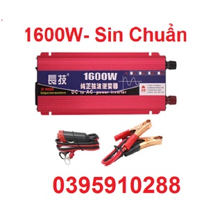 Bộ kich điện inverter 12v lên 220v 1600w sóng sin chuẩn