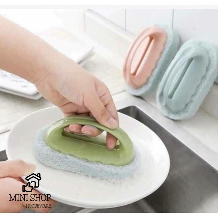 Bàn Chải Cọ Rửa Nhà Bếp Có Tay Cầm