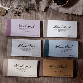 Tệp 60 tờ giấy Blank Book dùng để trang trí sổ tay ghi chú