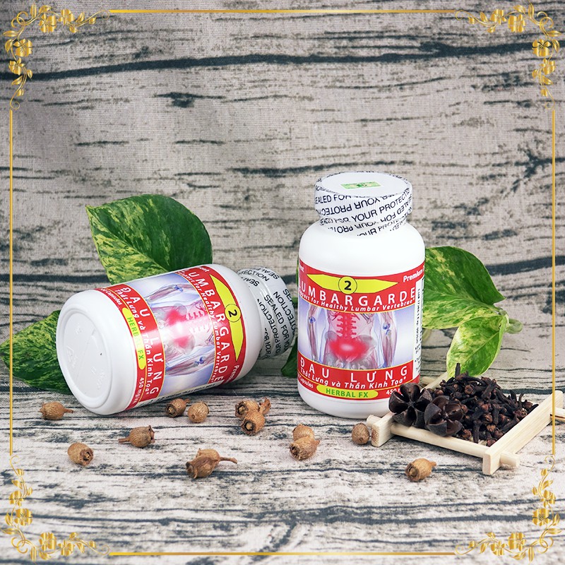 LUMBARGARDE Dược Thảo Toàn Chân chai số 2 - Hỗ trợ điều trị đau lưng