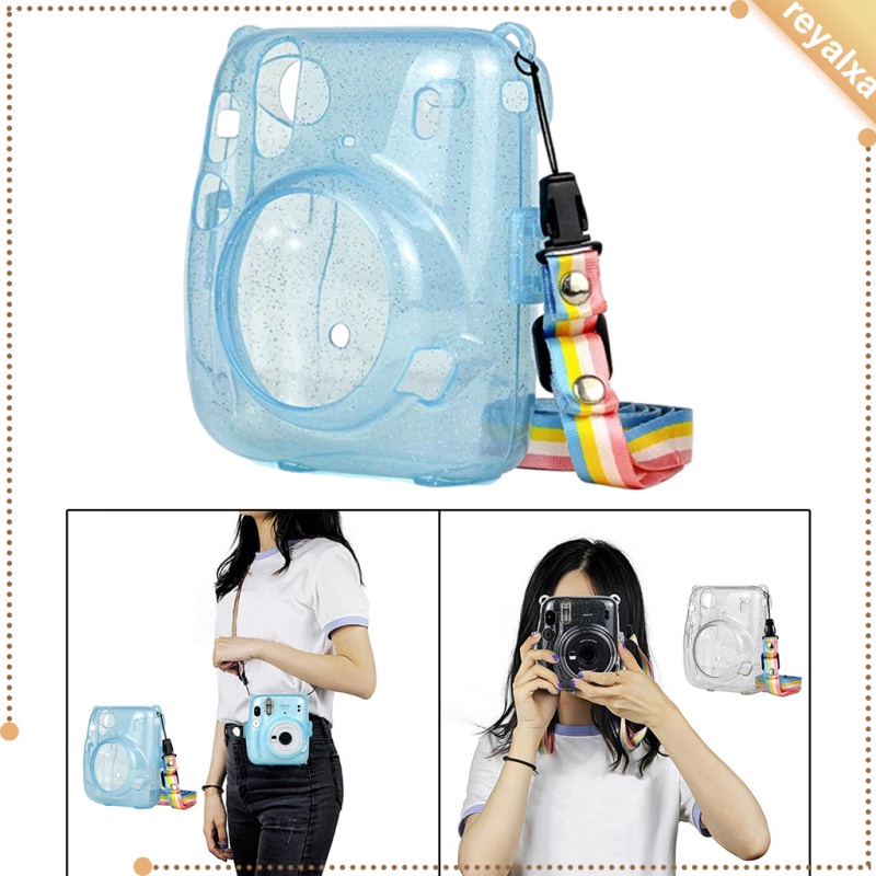 Túi Đựng Máy Ảnh Mini 11 Có Dây Đeo Điều Chỉnh Được Kèm Hộp Đựng Pha Lê Ốp