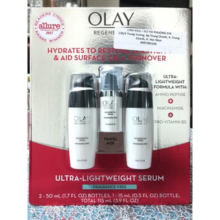 TÁCH SET OLAY MỸ - SERUM CHỐNG LÃO HÓA CỰC ĐỈNH