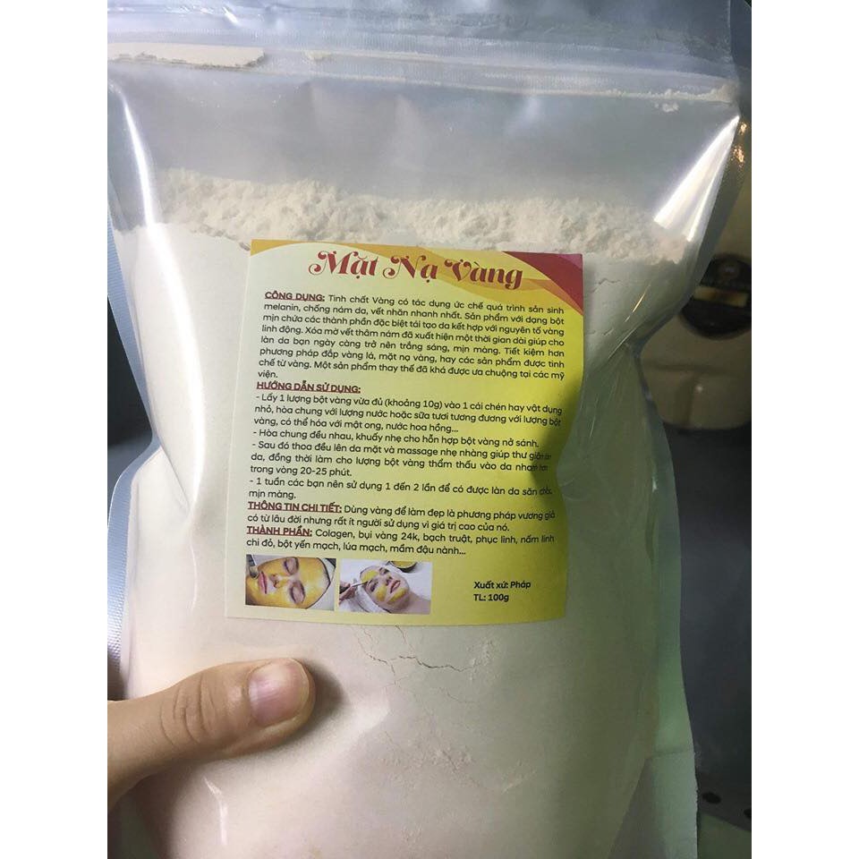 Bột mặt nạ vàng 24k  loại 1kg