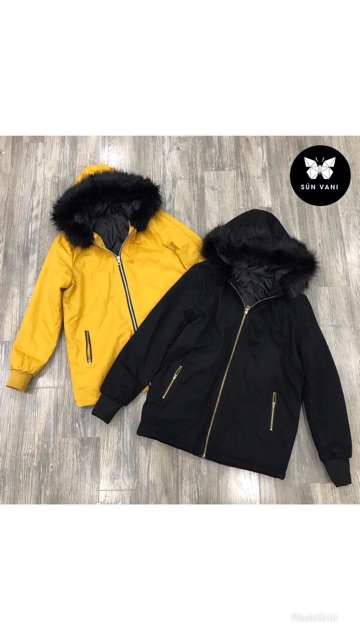 Áo parka lót phao