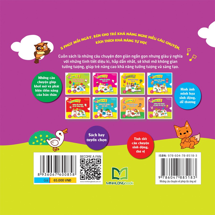 Sách: Những Câu Chuyện Về Phép Tắc ứng Xử - Truyện Kể 5 Phút - TSTN