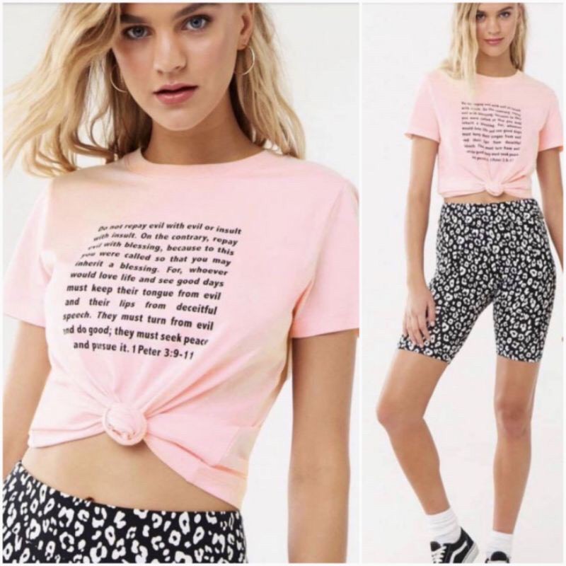 Áo thun cotton F21 vnxk