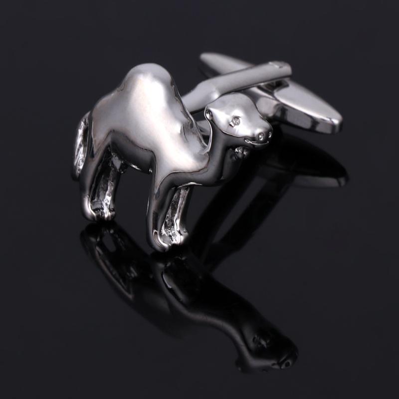 Khuy Măng Sét Cài Áo Sơ Mi Hình Lạc Đà Cho Chú Rể