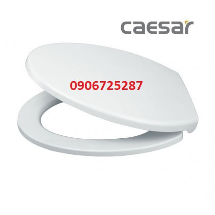 Nắp Bồn Cầu CAESAR MU234 Nắp Rơi Êm cho cầu CD1364, CD1353