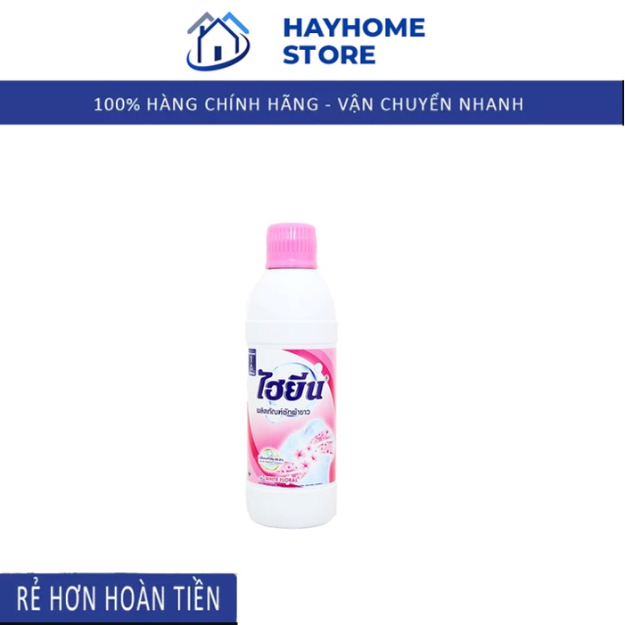 Thuốc tẩy trắng, tẩy màu quần áo Thái Lan 250ml - Nước tẩy Hygiene sạch các vết bẩn