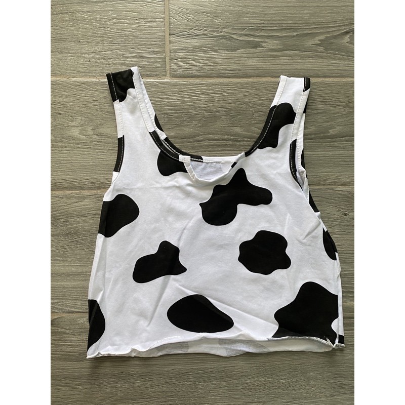 áo croptop ba lỗ bò sữa siêu hot