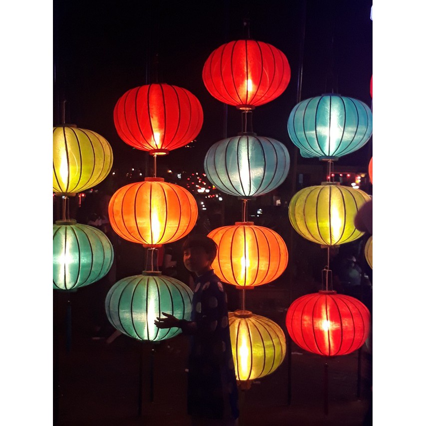 Đèn lồng vải 40cm