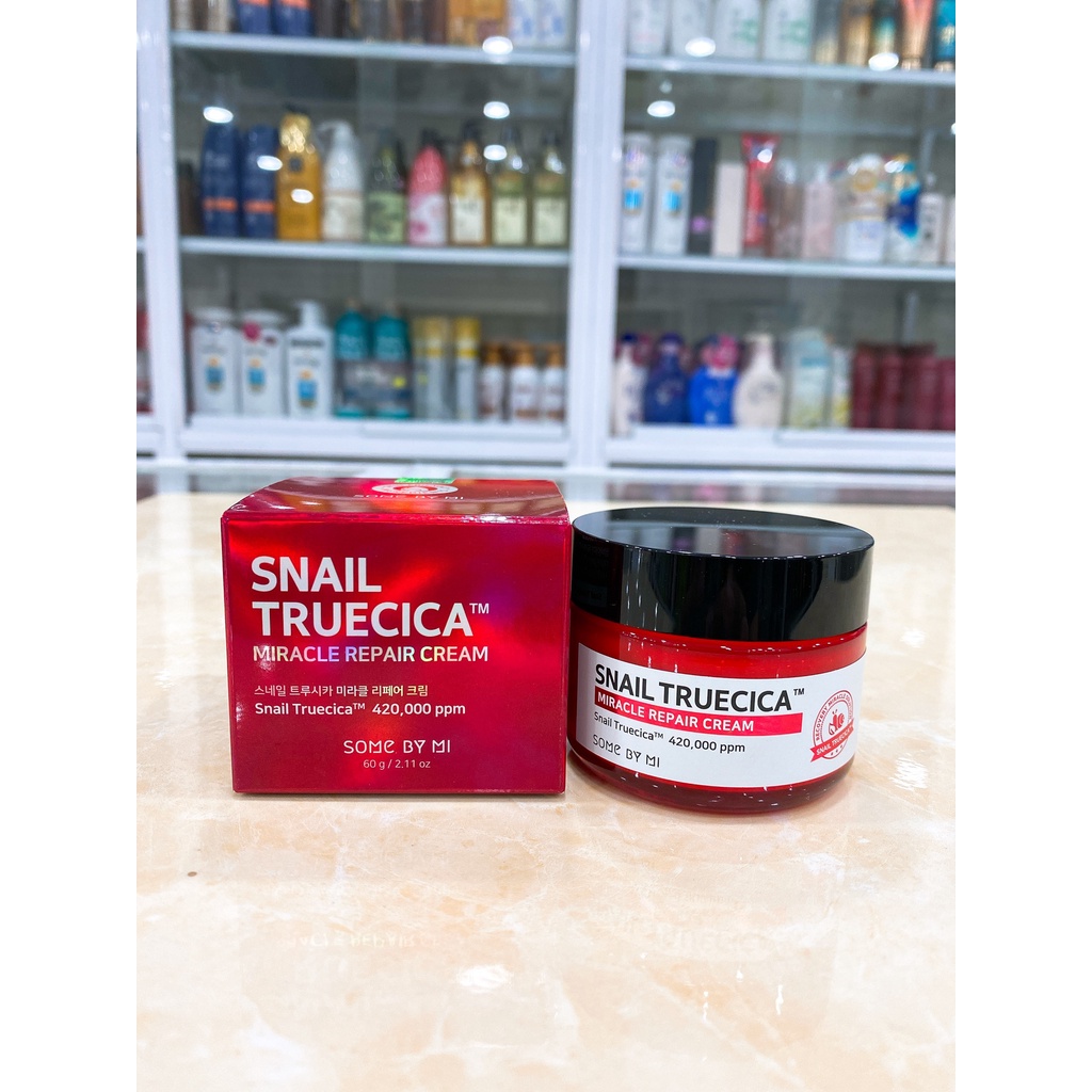 Bộ 4 Sản Phẩm Dưỡng Phục Hồi Da, Cải Thiện Sẹo Lõm Some By Mi Snail Truecica Miracle Repair Hàn Quốc