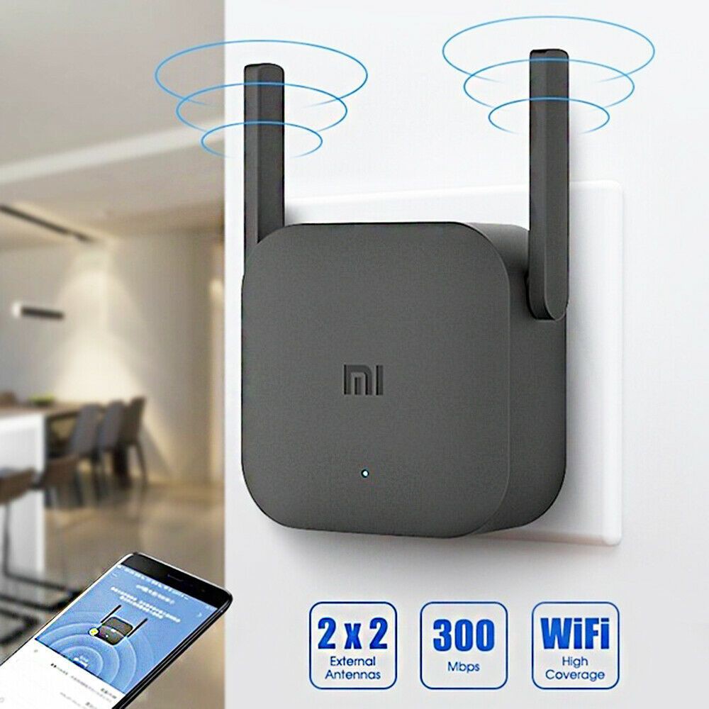 Bộ kích sóng không dây Wifi Xiaomi Mi Repeater Pro R03 - Tốc độ 300Mbps