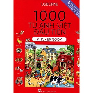 Sách 1000 từ anh - việt đầu tiên song ngữ