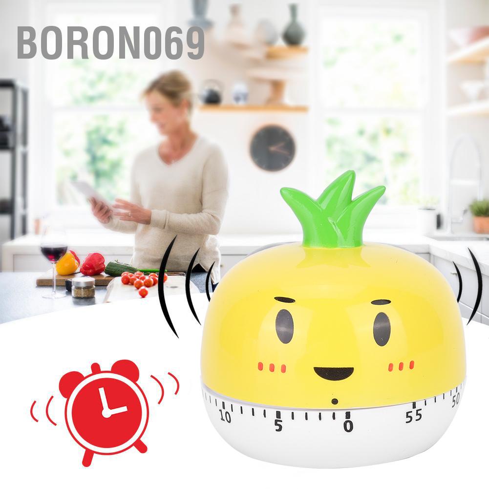 Boron069 Cartoon Mechanical Manual Kitchen Cooking Timer Alarm Reminder Timepiece Countdown Tool