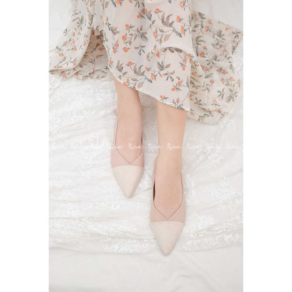 [Mã FATHANG5 giảm 10K đơn 50K] [BÚP BÊ] ZZILY - BỆT NHỌN PHỐI LỘN VẠT CHÉO - THENYSMILE | BigBuy360 - bigbuy360.vn